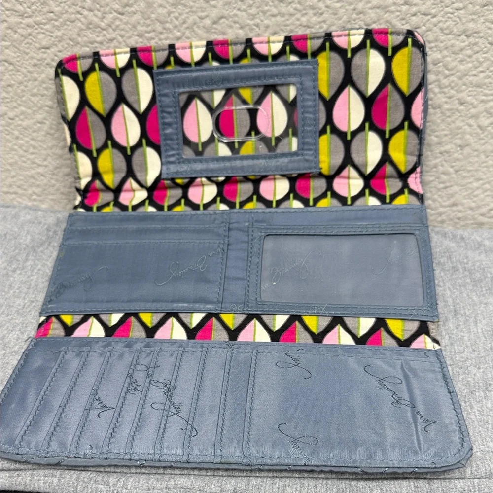 Vera Bradley Blue/Gray Quilted Wallet